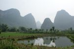 Chiny - krajobraz krasowy w Guilin
